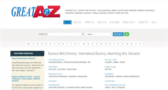Desktop Screenshot of greata2z.com